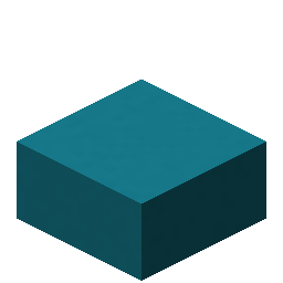 Cyan Concrete Slab