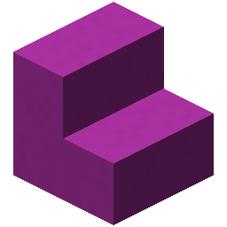 Magenta Concrete Stairs