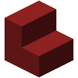 Red Concrete Stairs
